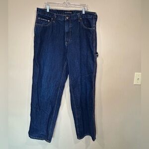 U.S. Polo Assn. Carpenter Men's Dark Blue Baggy Jeans Size 38 x 32